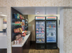 The snack bar offers a variety of quick bites and refreshments for your convenience.