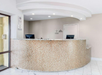 Check-in with ease at the front desk.