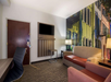Comfortable seating area for relaxation