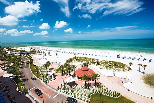 Beach walk on Clearwater Beach