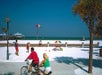 Walk the pier and smell the salty air