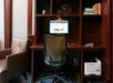 Collaborative workspaces at the Club Living Room.