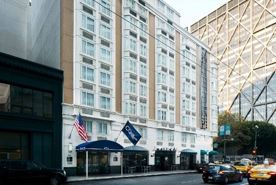 Exterior of the hotel
