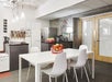 Collaborative workspaces in Club Living Room 
