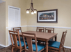 In-room dining table.
