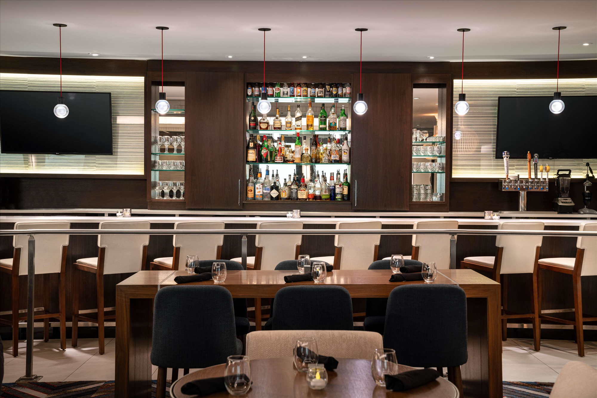 Restaurant and bar.