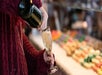 Sparkling wine poured into a flute during the final stop of the Seattle happy hour tour.