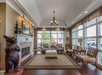 The hotel lobby welcomes guests with stylish decor and a warm, inviting atmosphere.