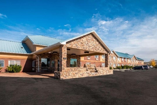 Hotel exterior.