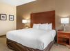 1 King bed at Comfort Inn Southwest Louisville, KY.