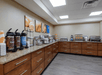Breakfast area at Comfort Inn The Pointe, Niagara Falls, NY. 