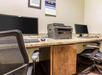 Business center at Comfort Inn & Suites Ballpark Area, GA.