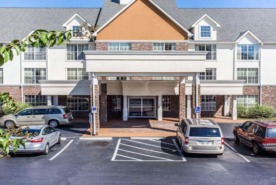 Hotel - exterior at Comfort Inn & Suites Ballpark Area, GA.