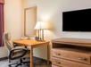 Workspace with ergonomic chair at Comfort Inn & Suites, Valdosta, GA.