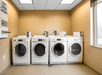 Guest laundry area.