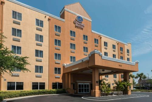 Exterior at Comfort Suites Tampa Airport North, FL.