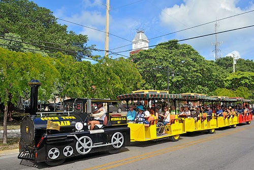 Conch Tour Train in Key West, Florida