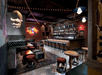 Bar and dining area.