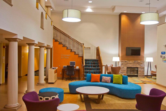 Stay productive in the business center or lounge at the lobby's comfortable seating.