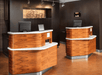 Front desk.