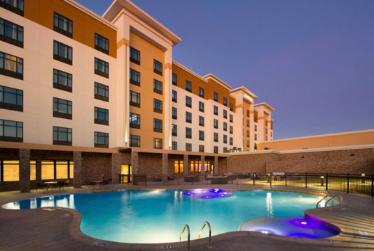 Outdoor pool.
