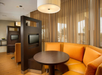 Relax and unwind in the inviting lobby lounge area, designed for comfort and casual conversations.