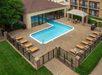 Outdoor pool at Courtyard by Marriott Williamsburg Busch Gardens Area.