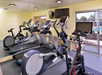Fitness center.