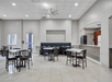 Breakfast area at Days Inn & Suites by Wyndham Niagara Falls/Buffalo.