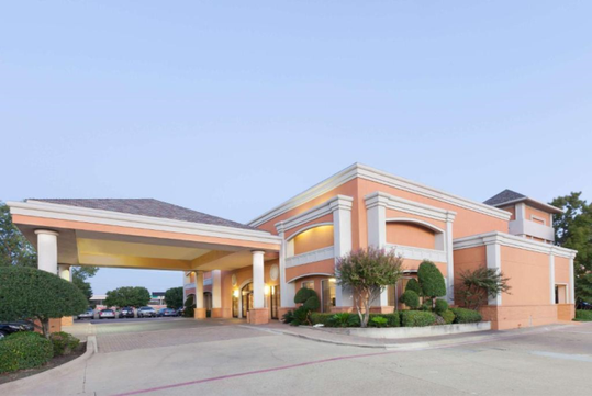 Hotel exterior.