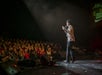 Dean Z and the audience 