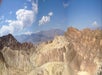 Panoramic views of Zabriskie Point.