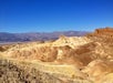 The unique badlands of Zabriskie Point.
