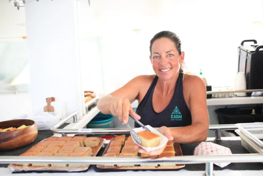 Dinner  at Kauai Sunset Cruise.