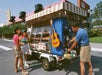 Food cart inside the resort.