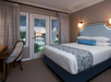 Unwind in style with the comfort of one king bed.