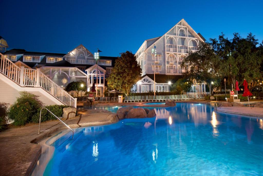 Dive into luxury with stunning resort views and a sparkling pool.