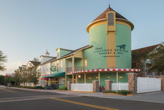 Resort exterior view.
