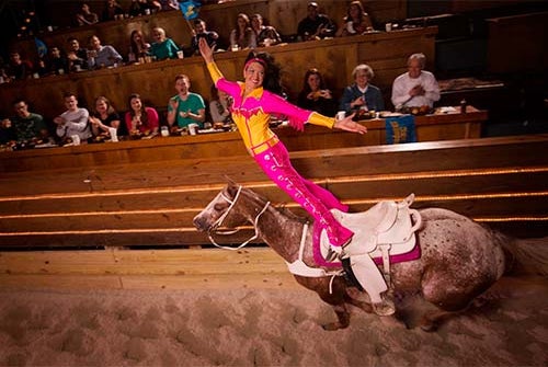 Trick Ride - Dolly Parton's Stampede Dinner Attraction in Branson, Missouri