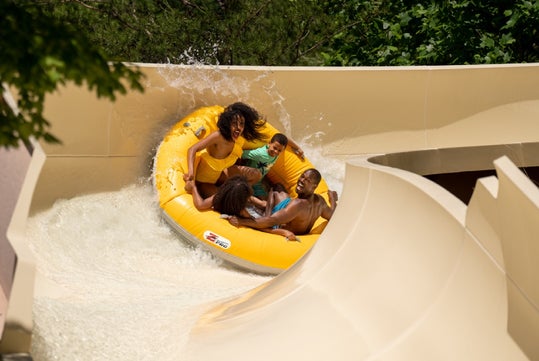 Raging River Rapids at Dollywood's Splash Country in Pigeon Forge, TN
