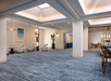 Reception area.