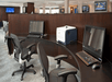 Business center at DoubleTree by Hilton Chicago Schaumburg, IL.