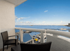 Private balcony with view at DoubleTree by Hilton Grand Hotel Biscayne Bay, FL. 