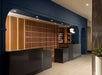 Front desk at the hotel.