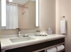 Guest bathroom at DoubleTree by Hilton Hotel Boston - Downtown.