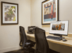 Business center.
