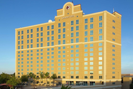 Hotel exterior.