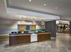 Modern front desk.
