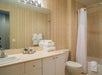 Private bathroom at DoubleTree by Hilton Ocean Point Resort - North Miami Beach, FL.