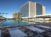 Outdoor Pool at DoubleTree by Hilton at the Entrance to Universal Orlando.